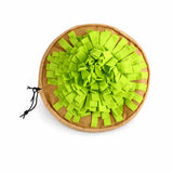 Green AFP foldable treat mat Dig It on white background