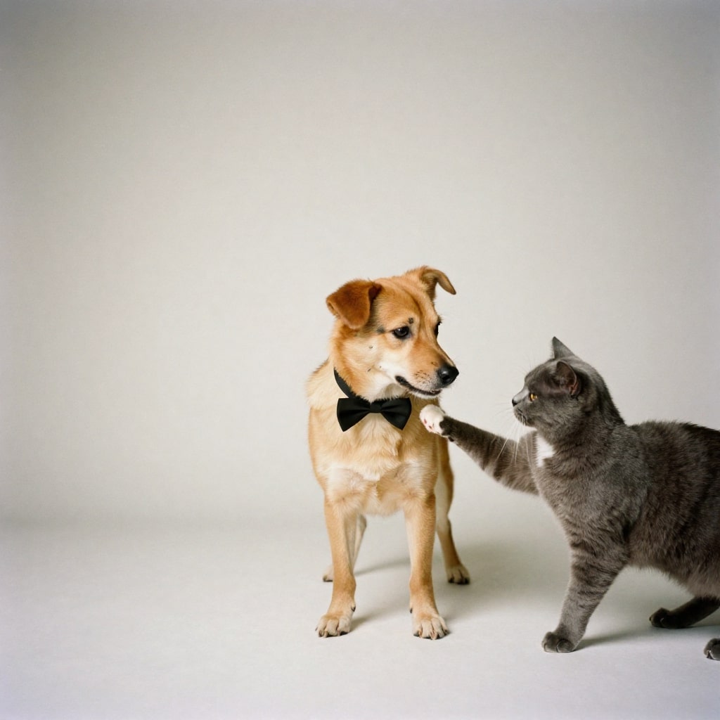 Friendly dog and cat – PawRoutine pet essentials