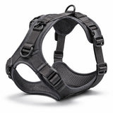 Premium no pull dog harness dark grey adjustable